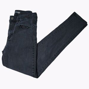 Levis High Rise Skinny Jeans Womens Size 27 Black Denim Pants